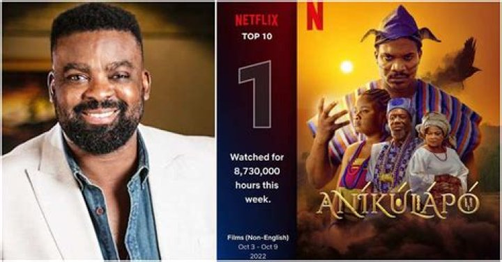 
Anikulapo Ranks No.1 Globally On Netflix 