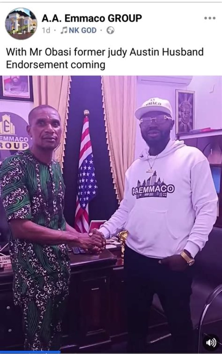 
Judy Austin’s Ex-husband Obasi Emmanuel Has Claimed That He Is The One Who Fathered The Child That She Welcomed With Her New Hubby 