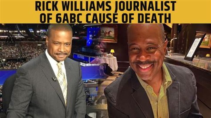 
Rick Williams Journalist of 6abc Cause of Death What Happened To Him? 