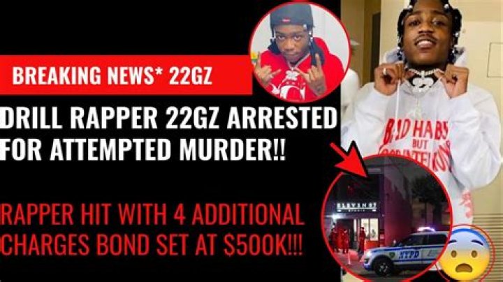 Twitter Rumor Is That Rapper 22Gz Arrested And In Prison, What Did He Do Now?