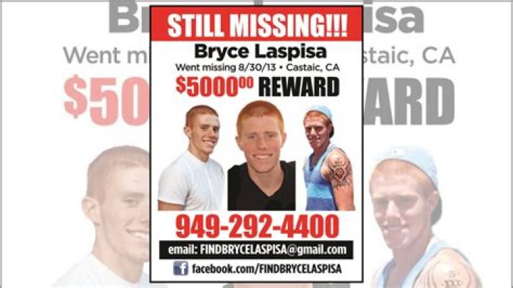 What Happened To Bryce Laspisa? Here Is An Update on The Missing Man