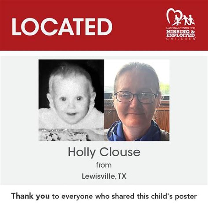 
Where Is Holly Marie Clouse Now? Oklahoma Baby Vanished In 1980 Was Found Alive 